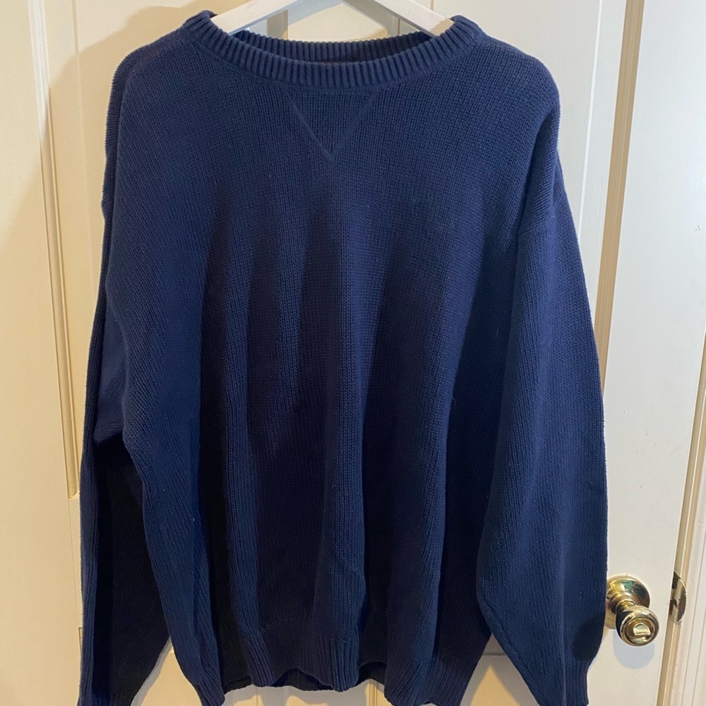 Croft & Barrow Cotton Knit Sweater XLT